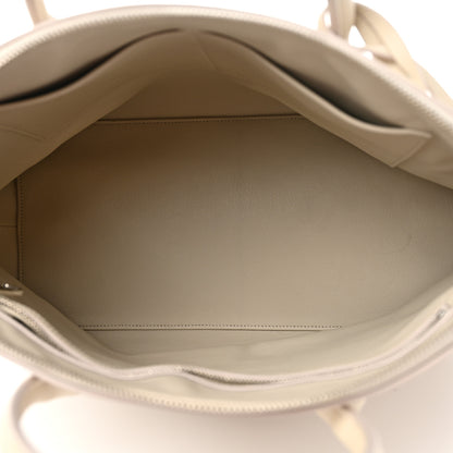 Louis Vuitton Veau Ecorce Haute Maroquinerie Lockit MM Ivory 5 of 9