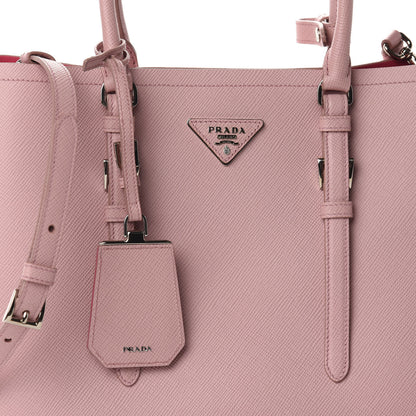Prada Saffiano Cuir Small Double Handle Tote Pesco 10 of 10