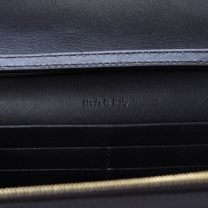 Celine Cobra Shiny Calfskin Clutch On A Chain 6 of 11
