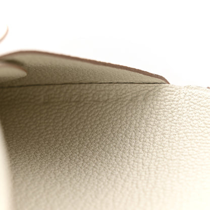 Hermes Chevre Mysore Calvi Duo Card Case Craie 6 of 6