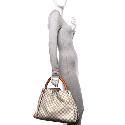 Louis Vuitton Damier Azur Artsy MM 2 of 14