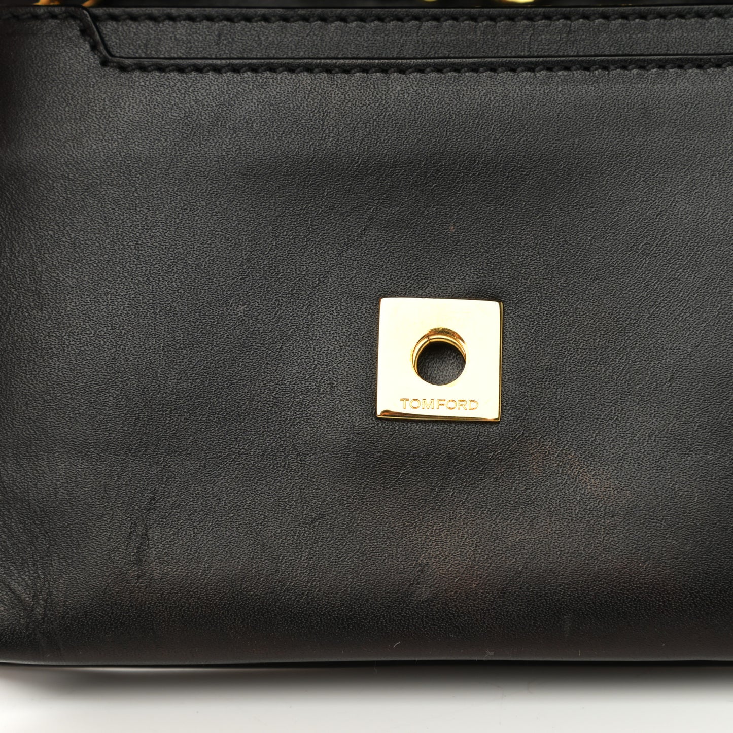 Calfskin Icon Disco Bag Black