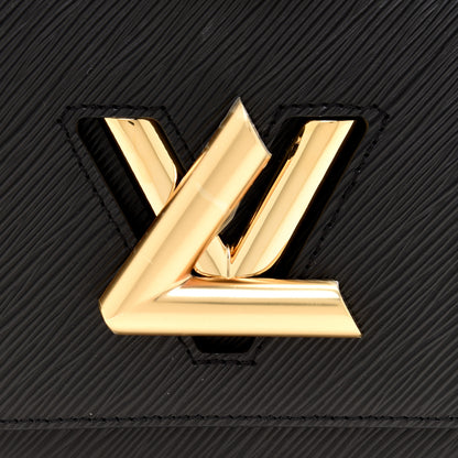 Louis Vuitton Epi Twist Shoulder Bag MM Black 8 of 11