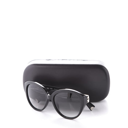 Louis Vuitton Strass Heather Cat Eye Sunglasses Z0594E Black 9 of 9