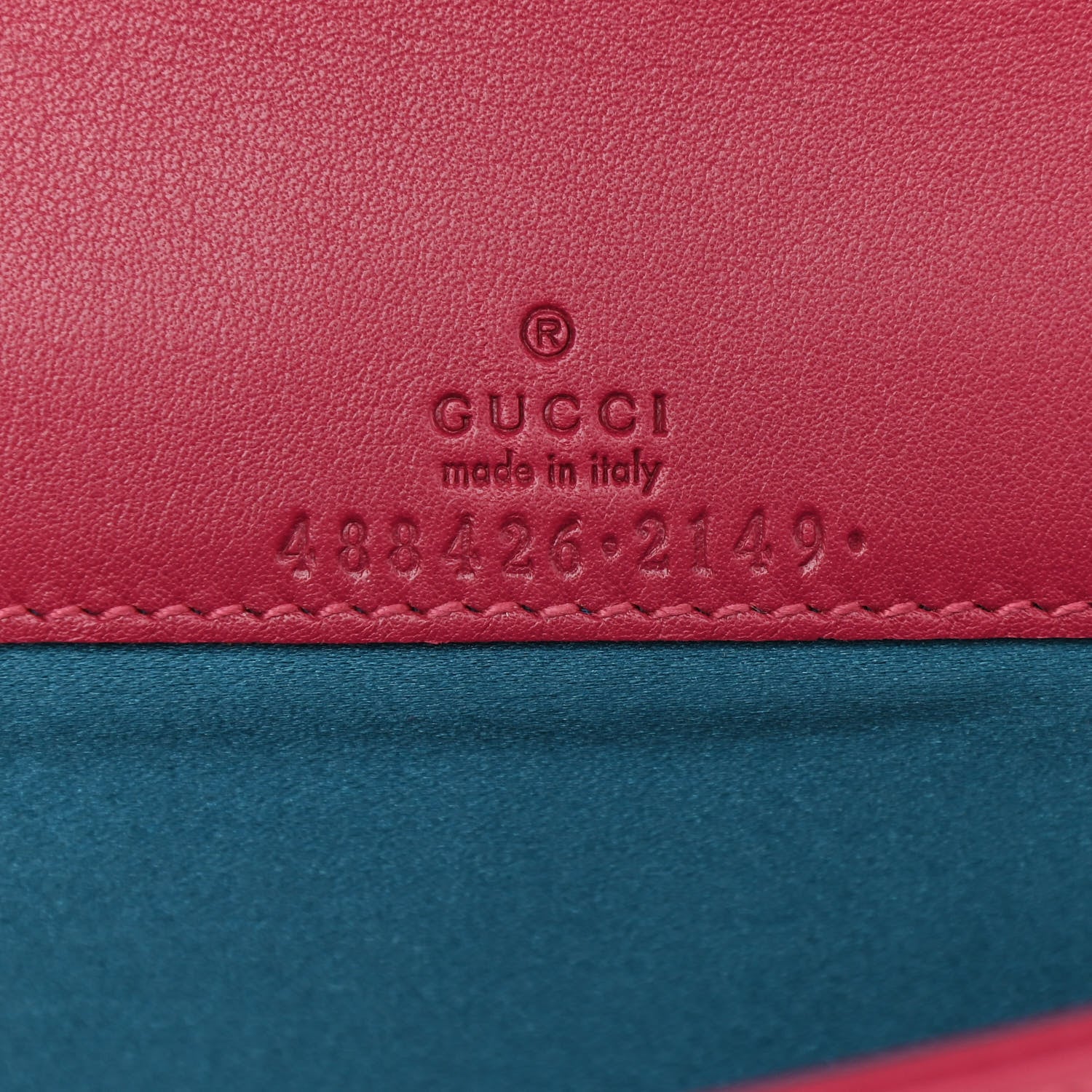 Gucci Velvet Matelasse Love Embroidered GG Marmont Mini Bag Light Raspberry Rose 6 of 9