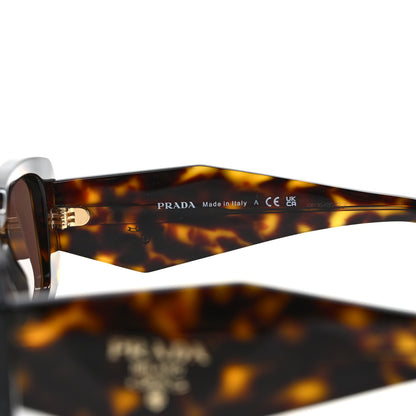 Prada Acetate Symbole Sunglasses SPR 17W Havana 6 of 8