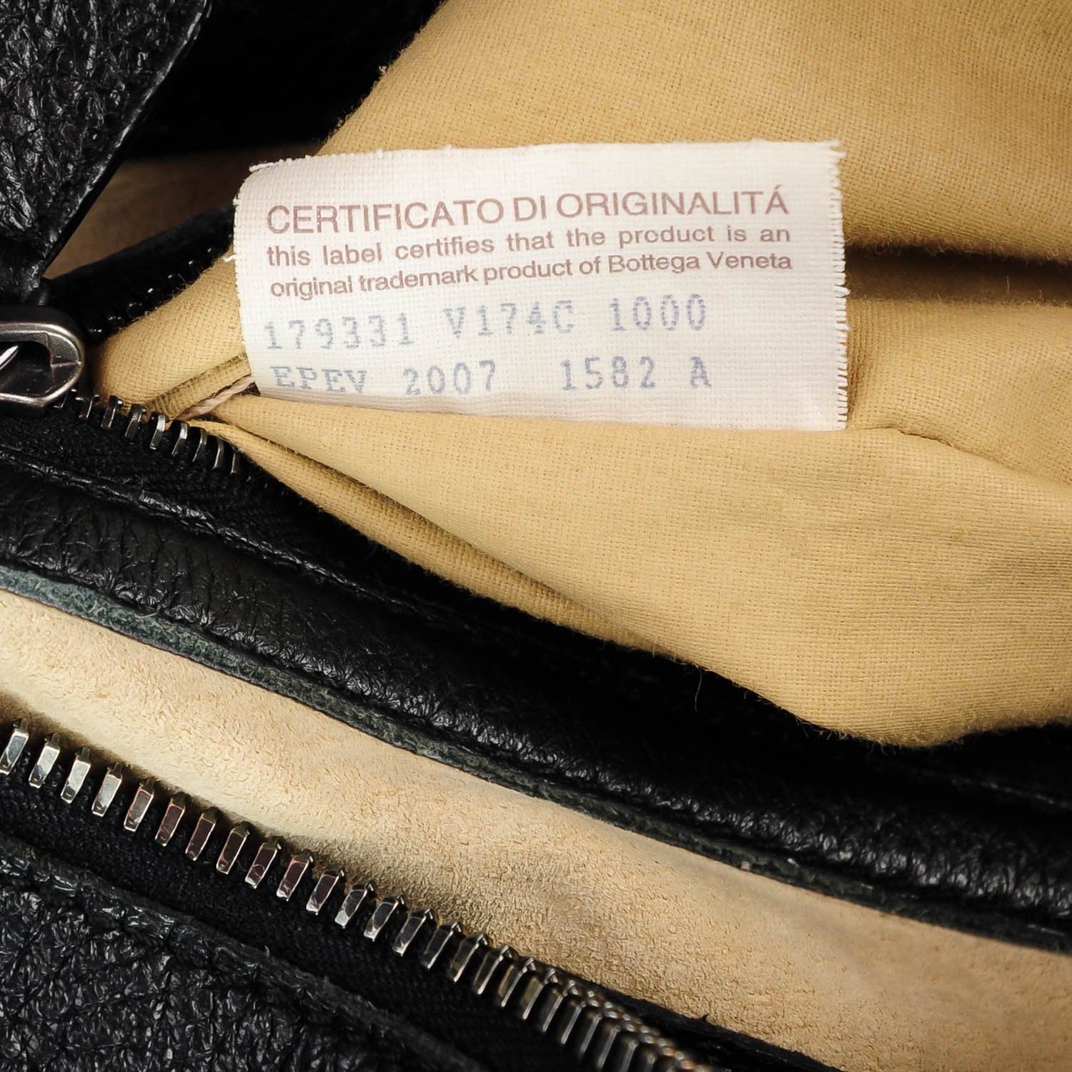 Bottega Veneta Cervo Deerskin Intrecciato Braided Hobo Nero Black 7 of 7