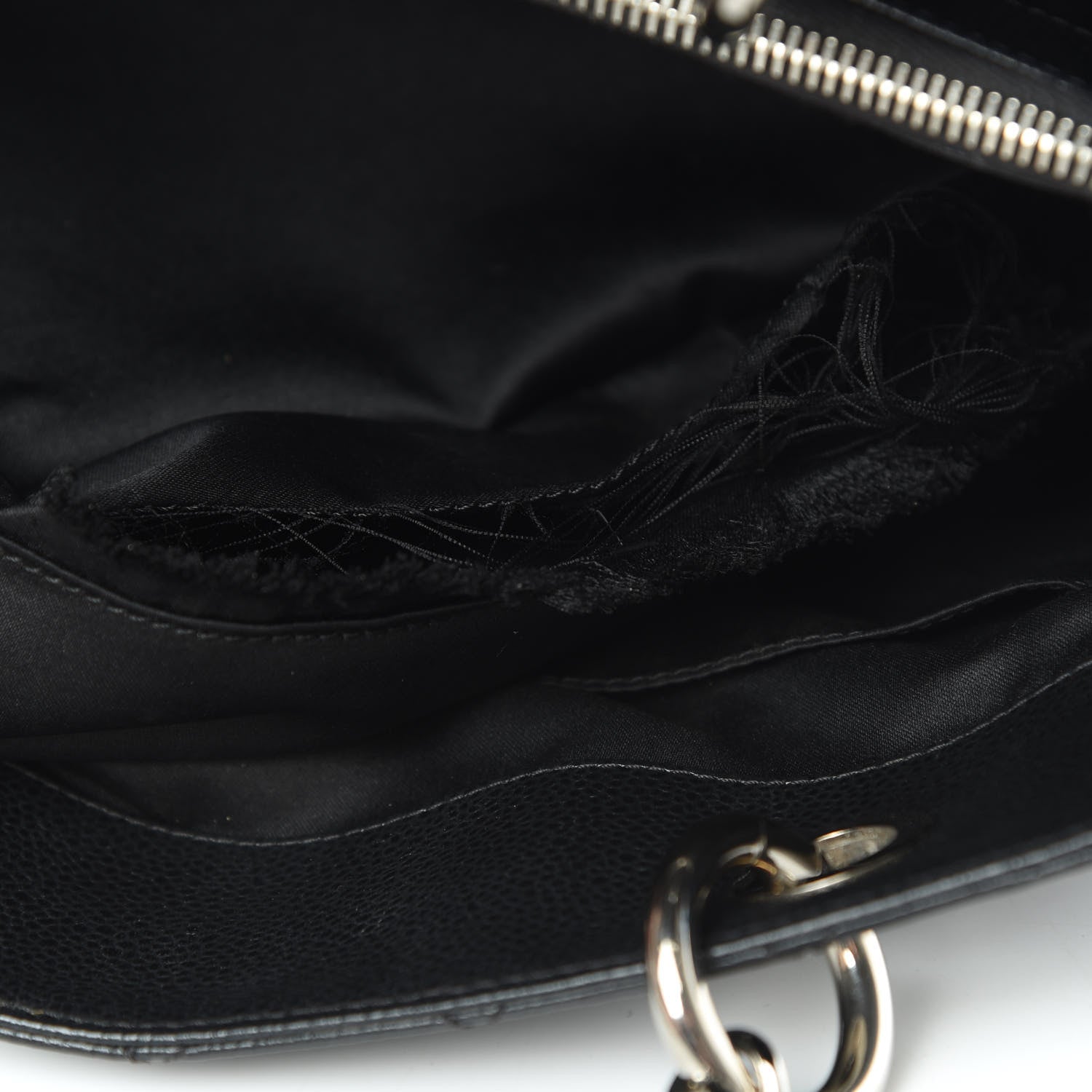 Chanel Caviar Quilted Grand Shopping Tote GST Black 13 of 14