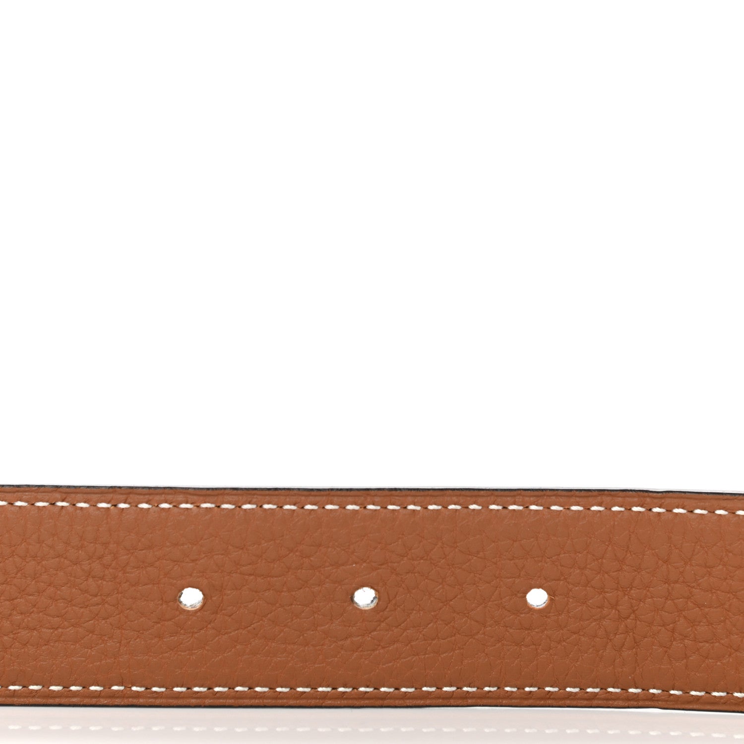 Hermes 135 Togo 32mm Belt Strap 100 Black Gold 4 of 5