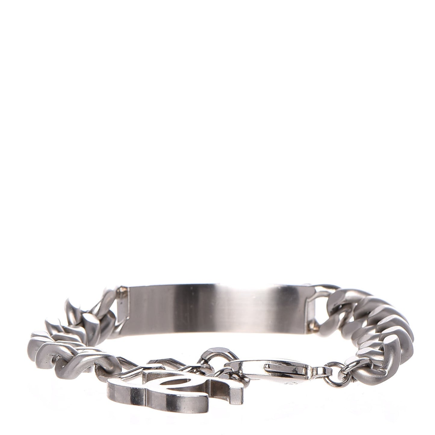 Chain ID CC Bracelet Silver