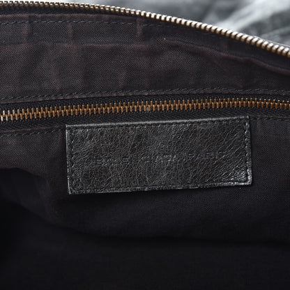 Balenciaga Agneau Classic Hardware Day Hobo Black 6 of 14