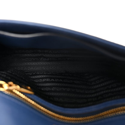 Prada Saffiano Flap Shoulder Bag Bluette 5 of 10