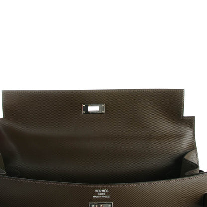 Hermes Grain d'H Kelly Sellier 35 Eucalyptus 21 of 26