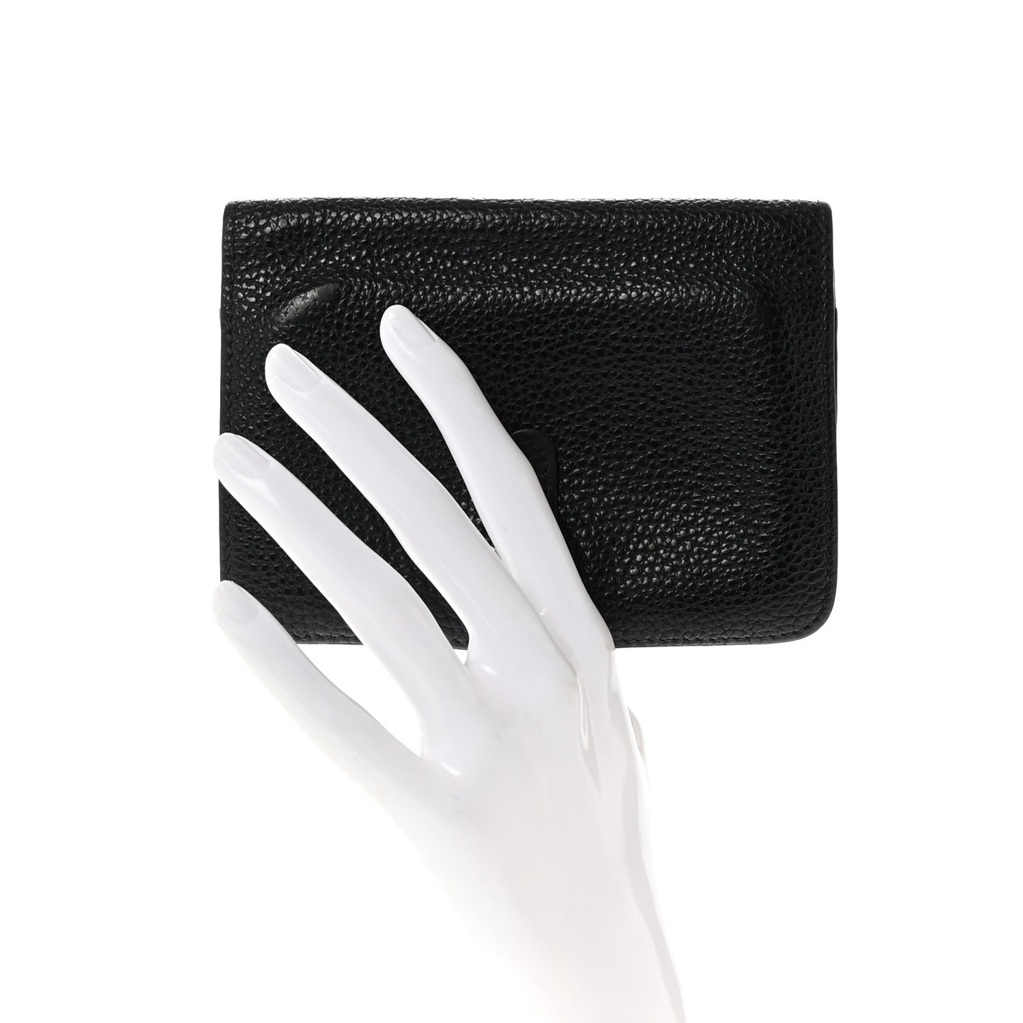 Togo Dogon Compact Wallet Black