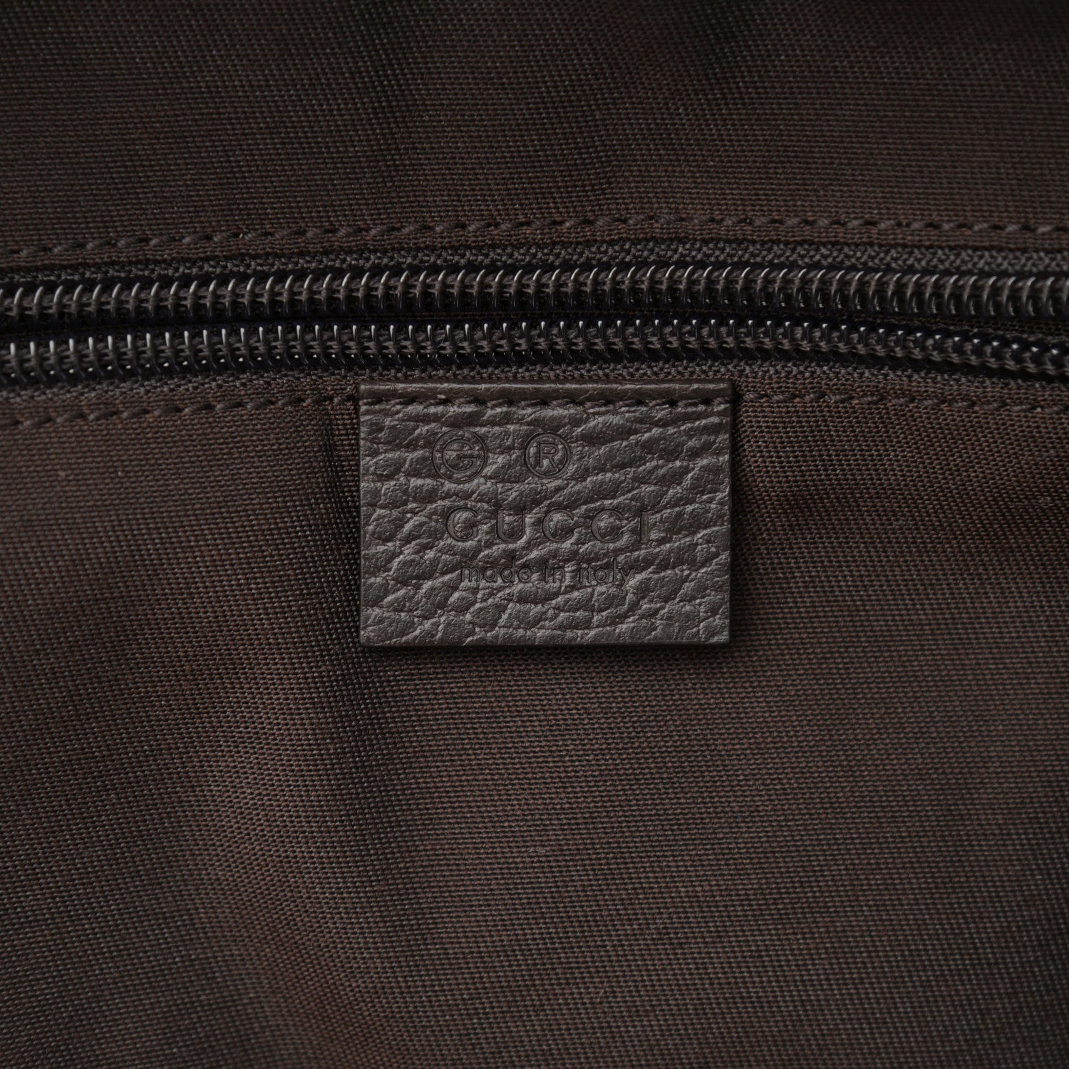 Gucci Monogram Travel Backpack Dark Brown 6 of 10
