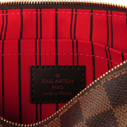 Louis Vuitton Damier Ebene Neverfull MM GM Pochette 6 of 7