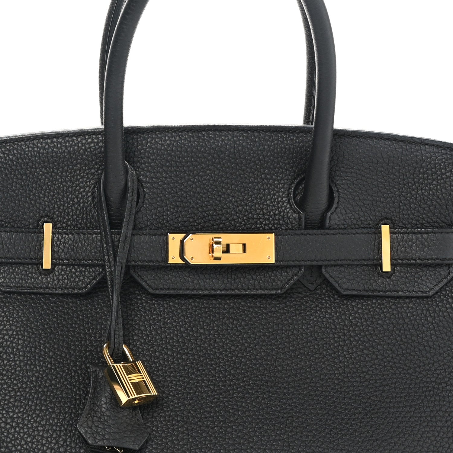 Hermes Togo BIRKIN 30 Black 8 of 10