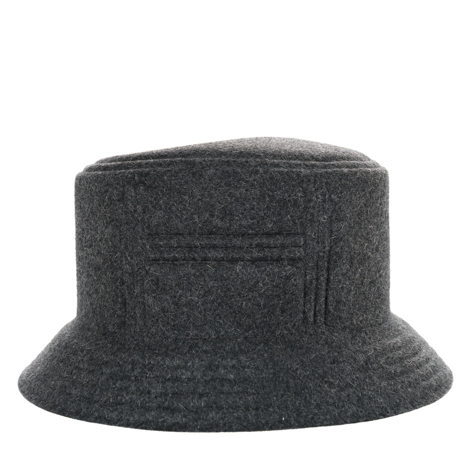 Hermes Rabbit Felt Dylan Hat 57 Charbon 3 of 8