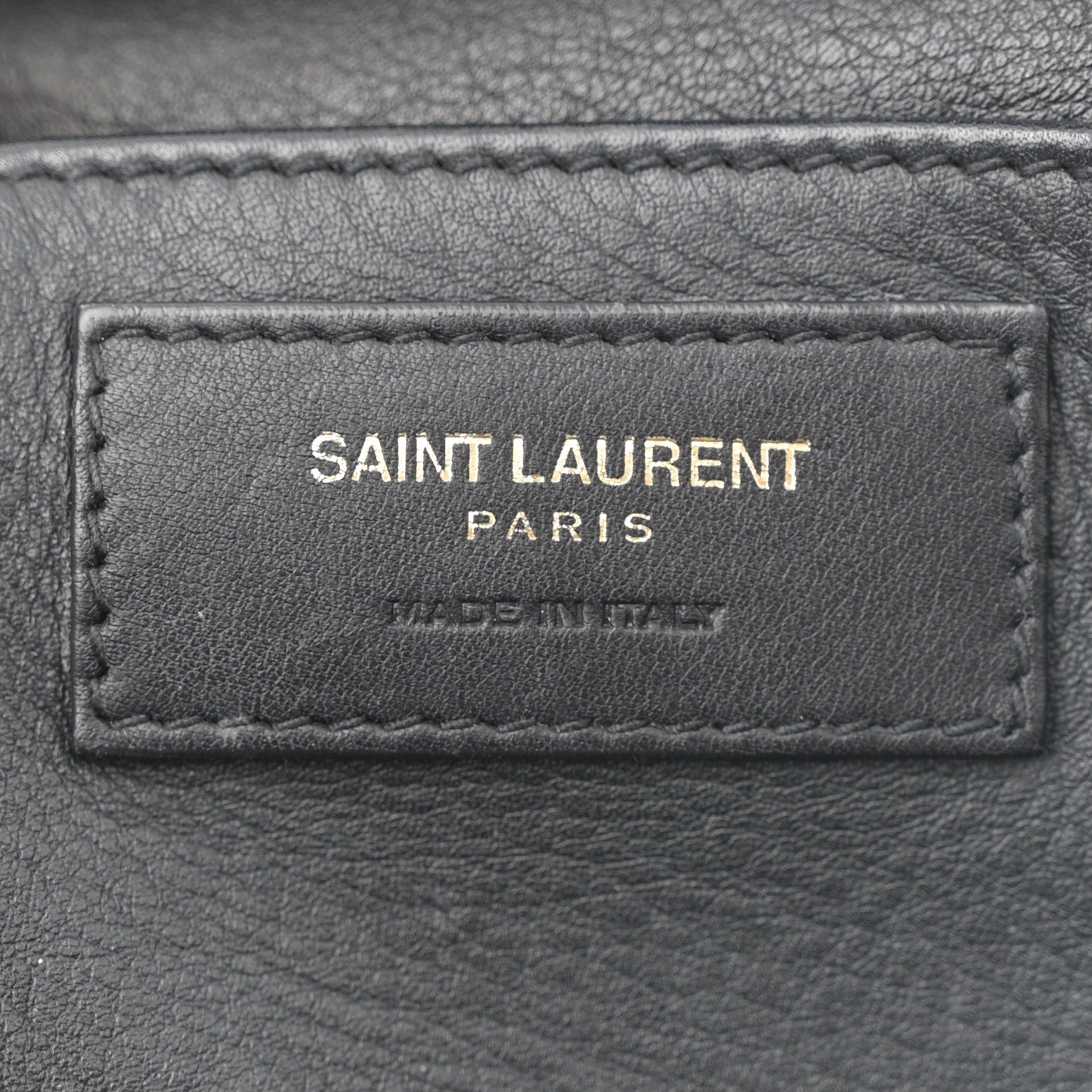Saint Laurent Calfskin Small Monogram Cabas Black 11 of 25