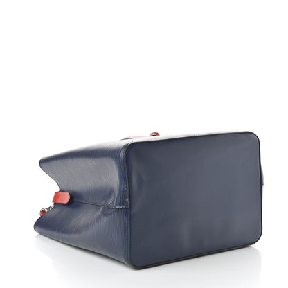Louis Vuitton Epi Neonoe Indigo Coquelicot 4 of 10