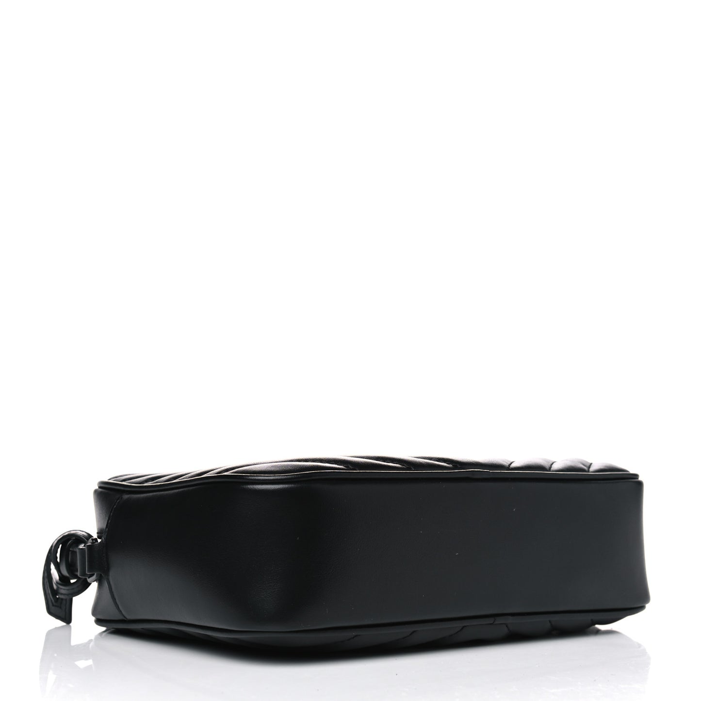 Calfskin Matelasse Monogram Lou Camera Bag Black