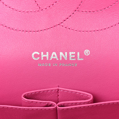 Chanel Iridescent Caviar Quilted Jumbo Double Flap Pink 5 of 9