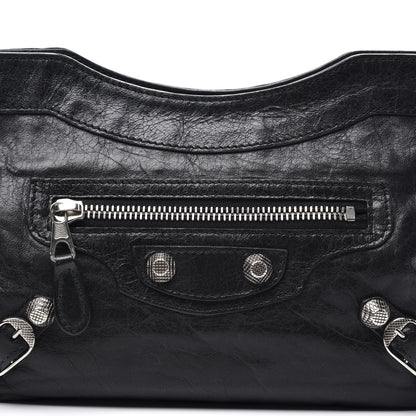 Balenciaga Agneau Giant 12 Silver Hardware Hip Black 11 of 11