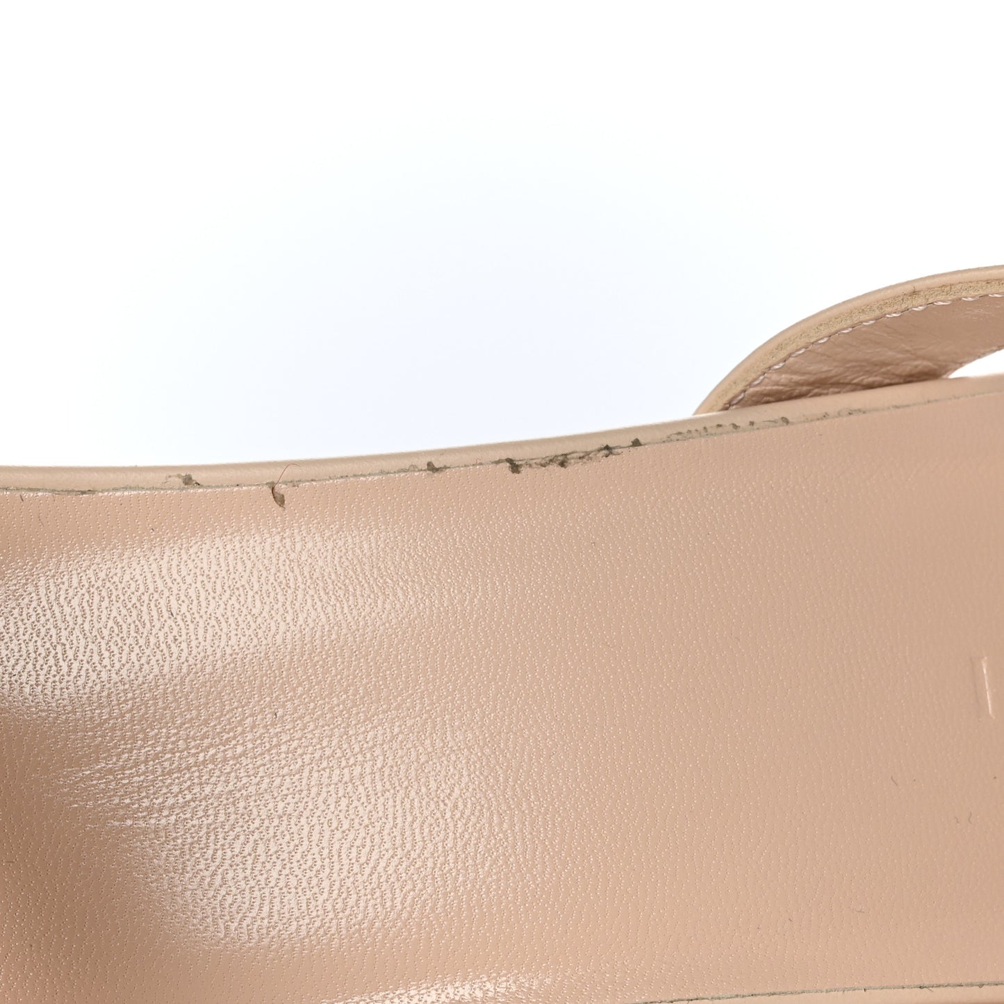 Lifford Calfskin GG Marmont Ankle Wrap 105mm Sandals 38.5 Skin Rose