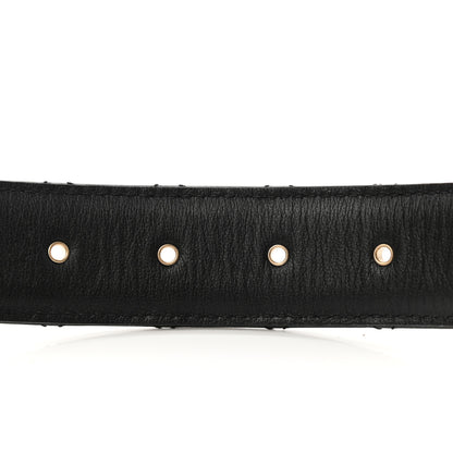 Chanel Lambskin Quilted CC Chain Belt 75 30 Black 4 of 8