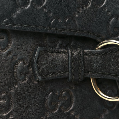 Gucci Guccissima Medium Emily Chain Shoulder Bag Black 15 of 20
