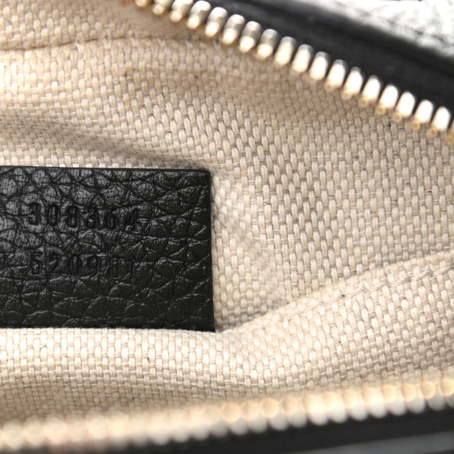 Gucci Pebbled Calfskin Small Soho Disco Bag Black 7 of 10