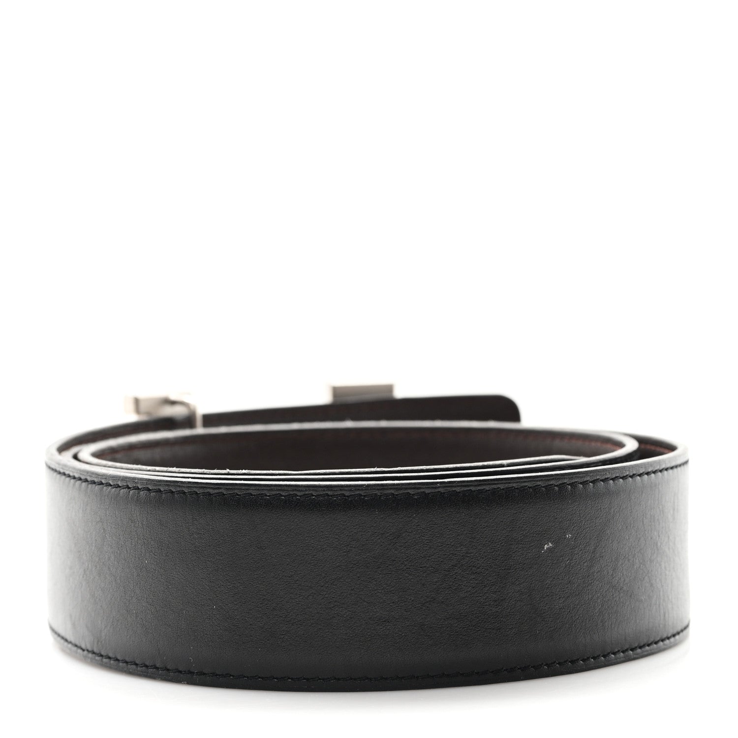Hermes Box Swift 42mm Constance H Belt 100 40 Black Chocolate 2 of 5