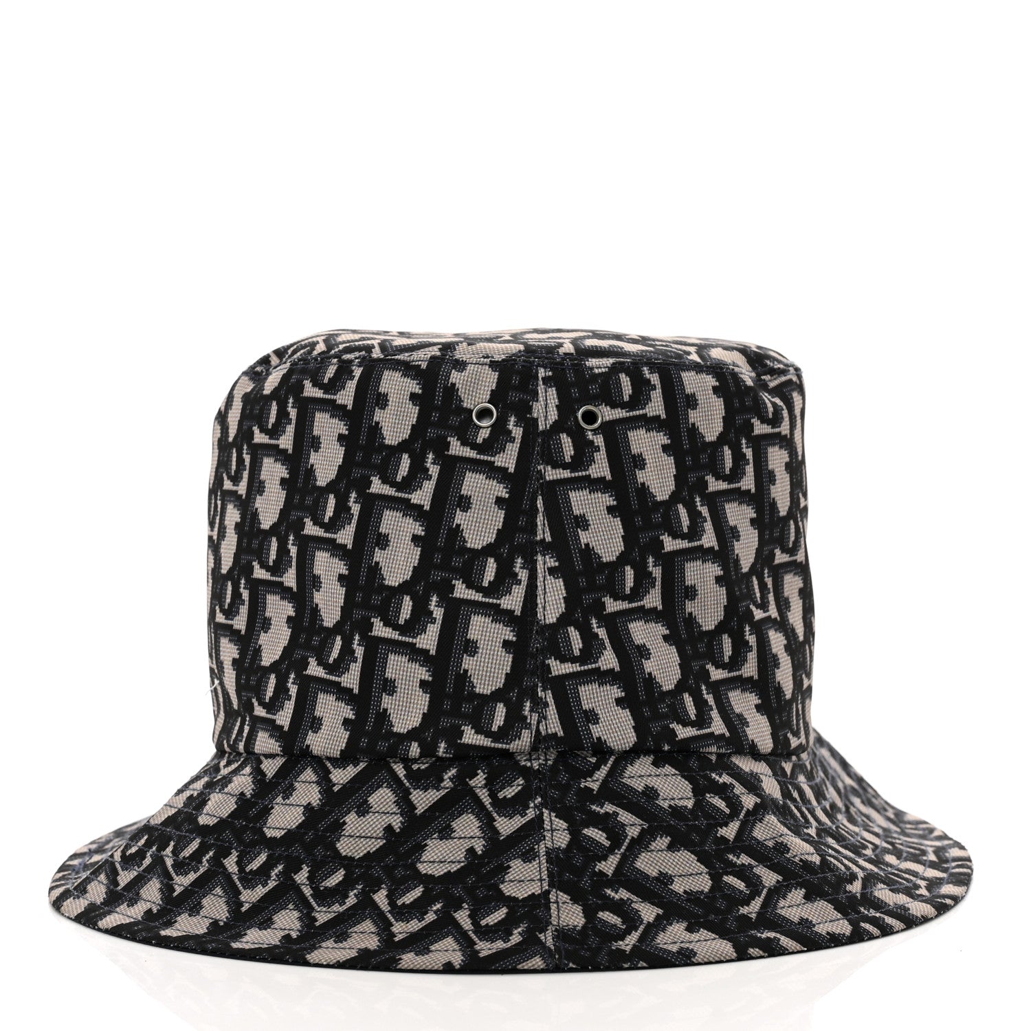Christian Dior Oblique Jacquard Bucket Hat Blue 3 of 10
