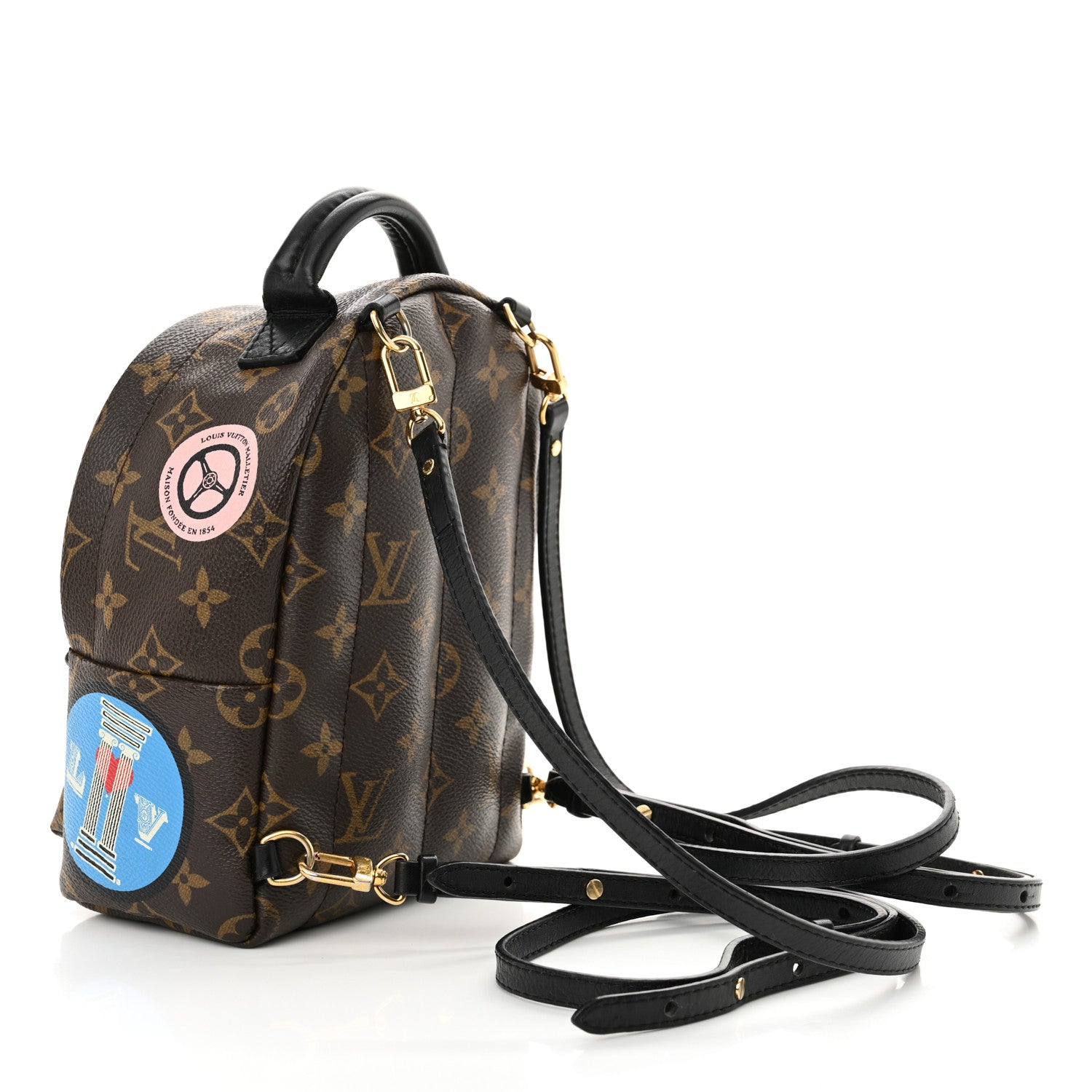 Louis Vuitton Monogram World Tour Palm Springs Backpack Mini 3 of 11