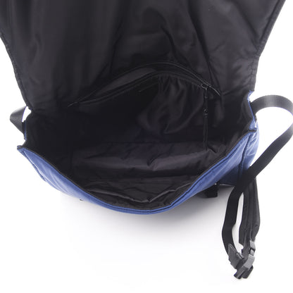 Prada Tessuto Nylon Soft Calf Messenger Royal Black 5 of 11