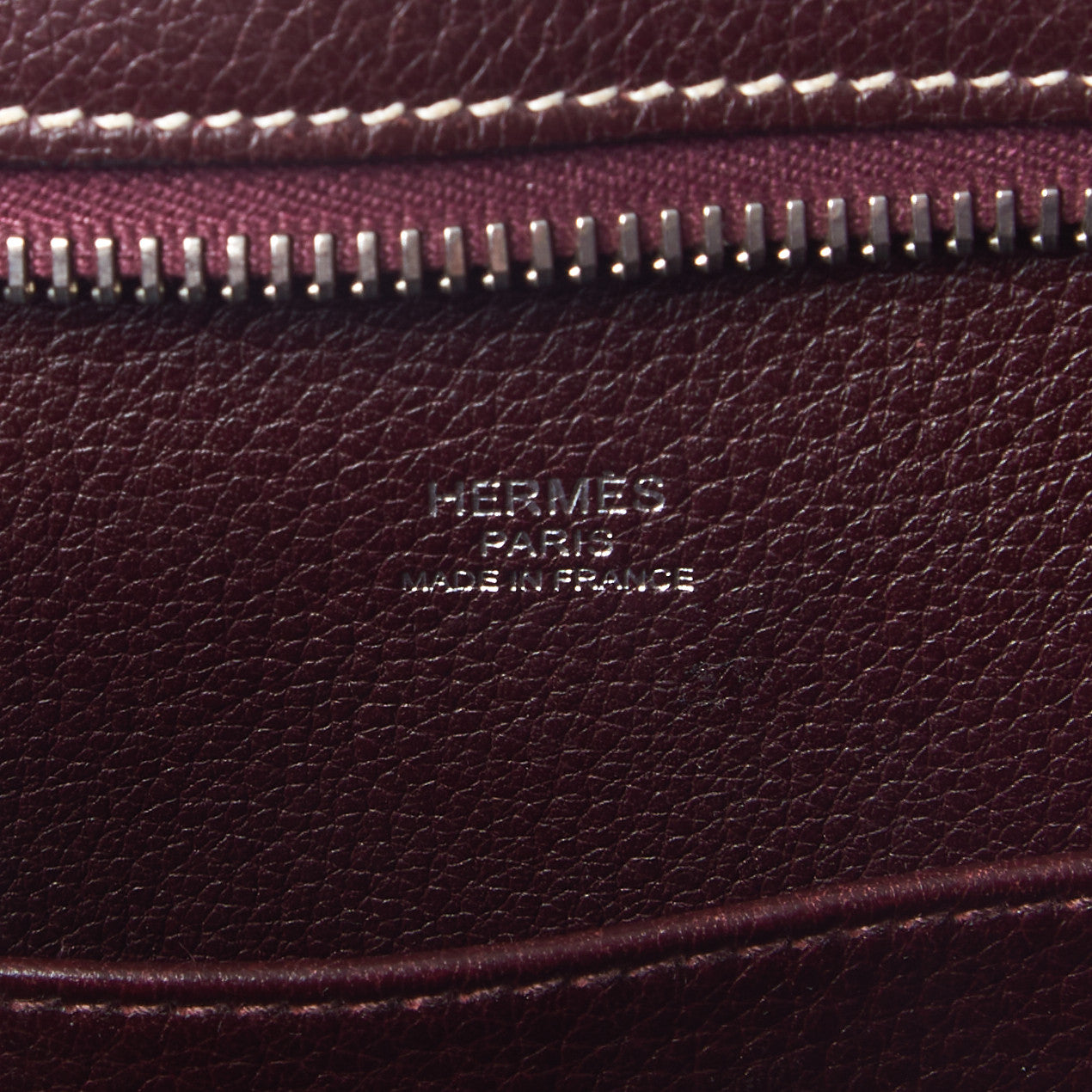 Taurillon Clemence Sac Good News GM Raisin