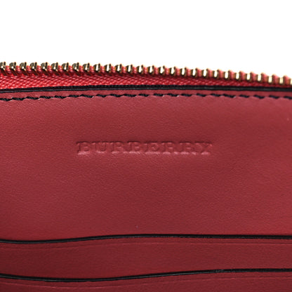 Burberry Metallic Derby House Check Peyton Crossbody Clutch Bag Blossom Pink 6 of 9