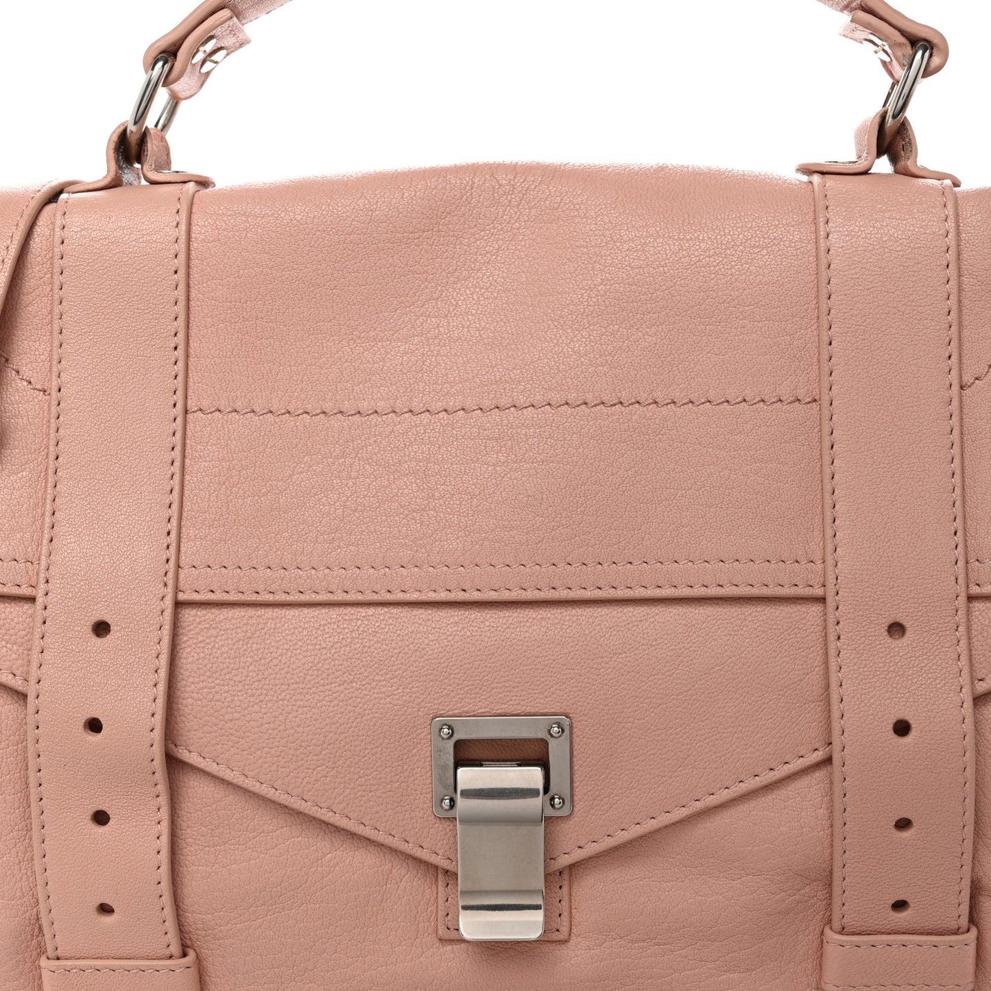 Lambskin Medium PS1 Satchel Blush