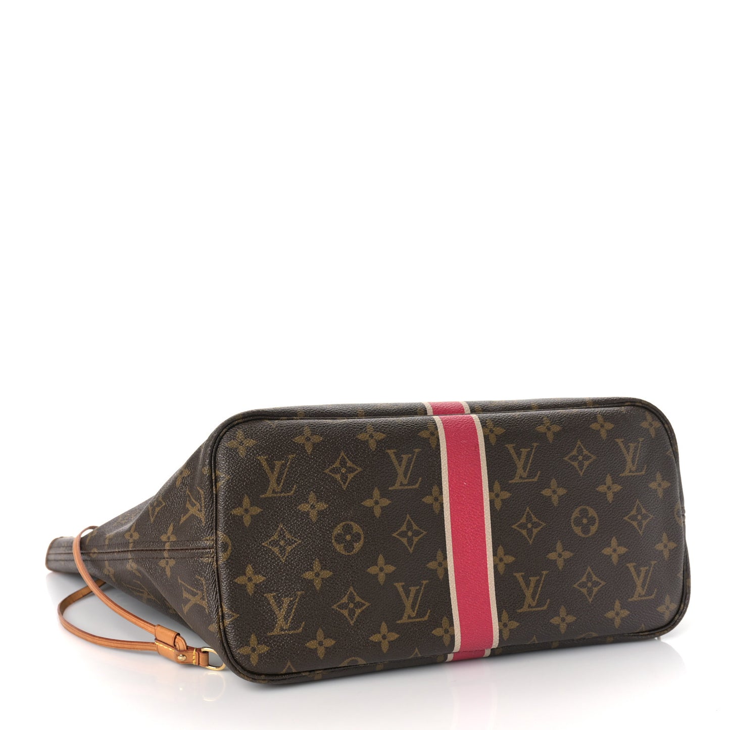 Monogram My LV Heritage Neverfull MM Fuchsia White