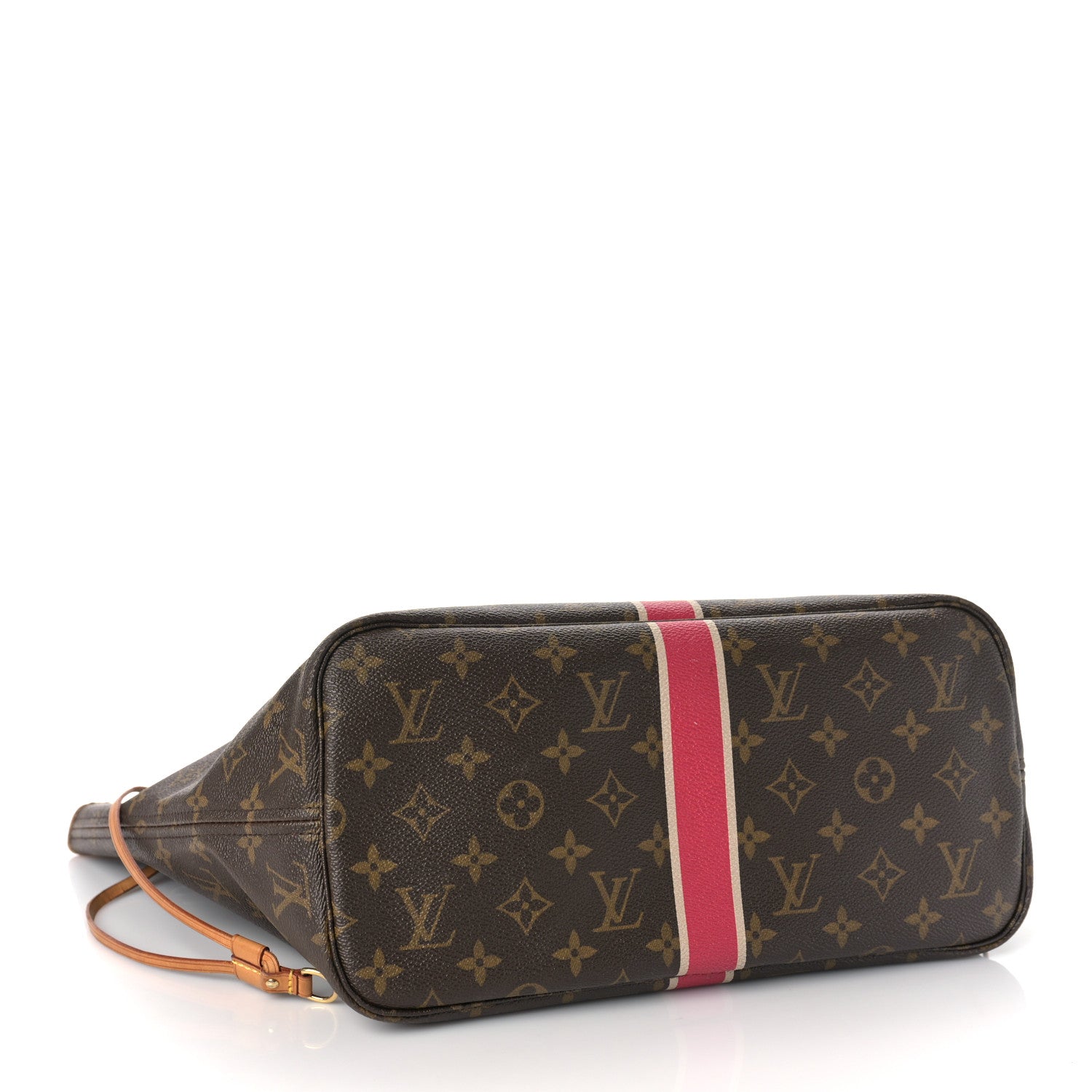 Louis Vuitton Monogram My LV Heritage Neverfull MM Fuchsia White 3 of 11