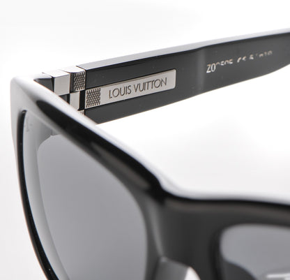 Louis Vuitton Acetate Damier PM Sunglasses Z0359E Black 5 of 8