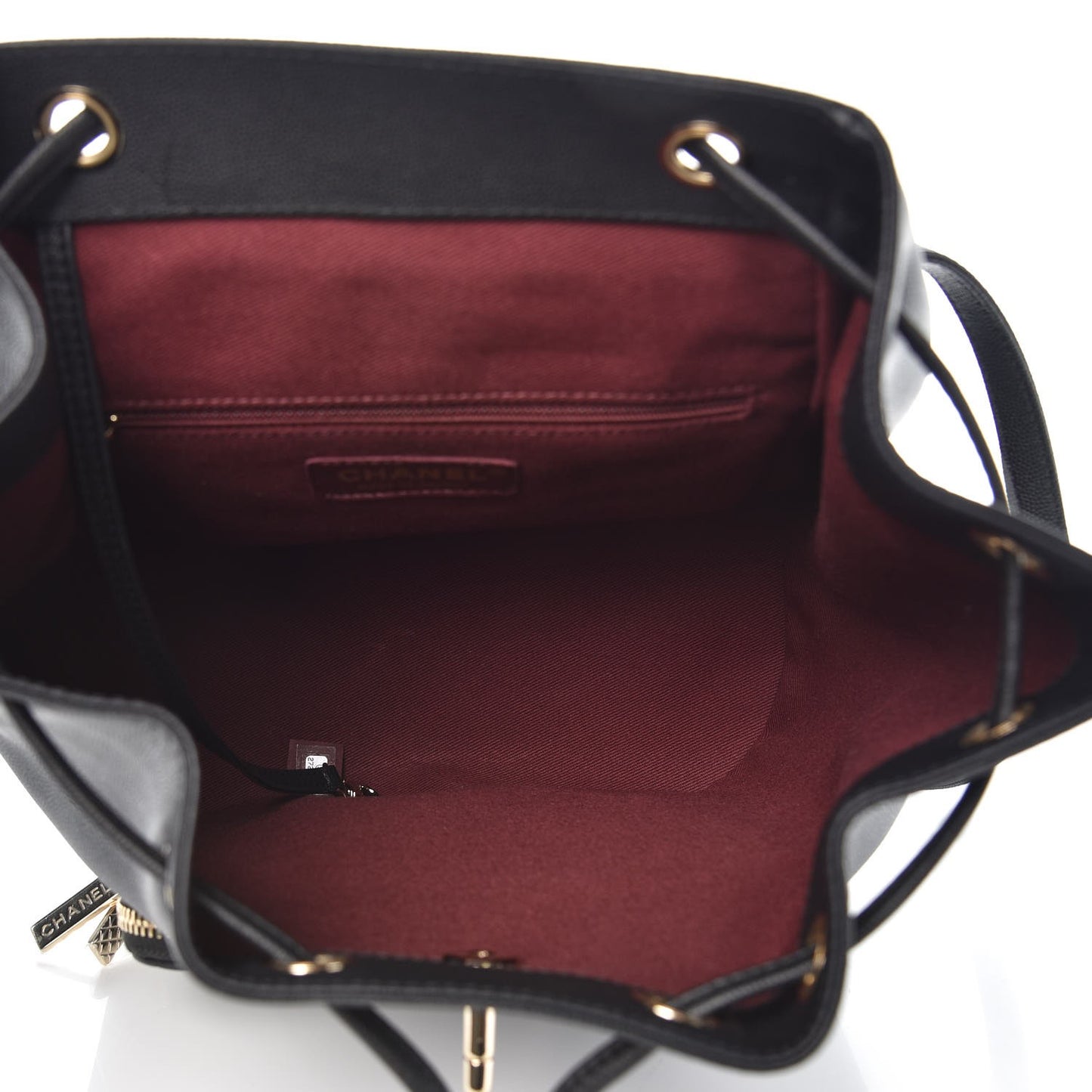 Caviar Quilted Business Affinity Backpack Black