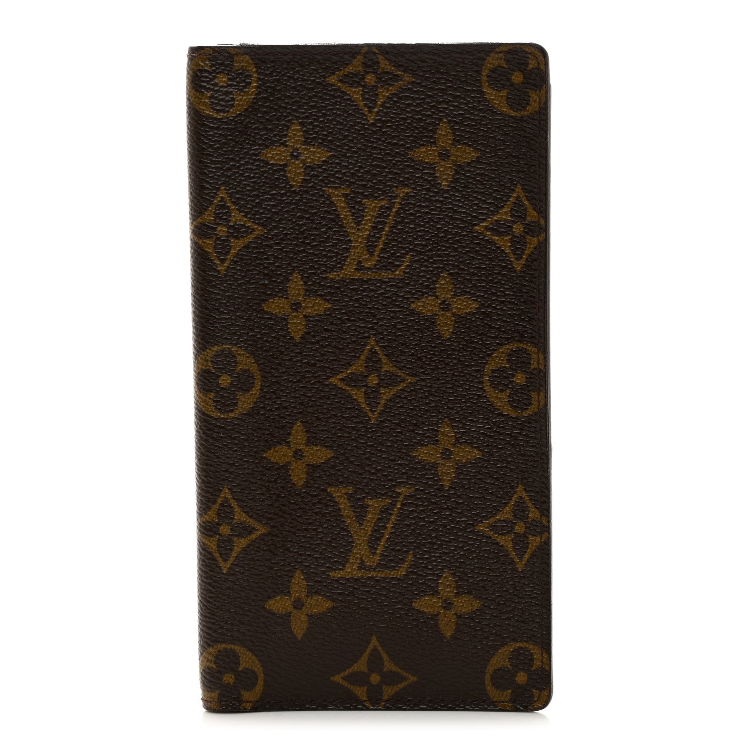 Louis Vuitton Monogram Porte Valeurs Checkbook Wallet 1 of 7