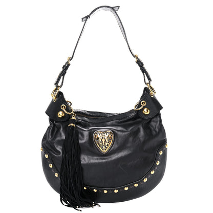 Gucci Calfskin Babouska Hobo Black 1 of 12