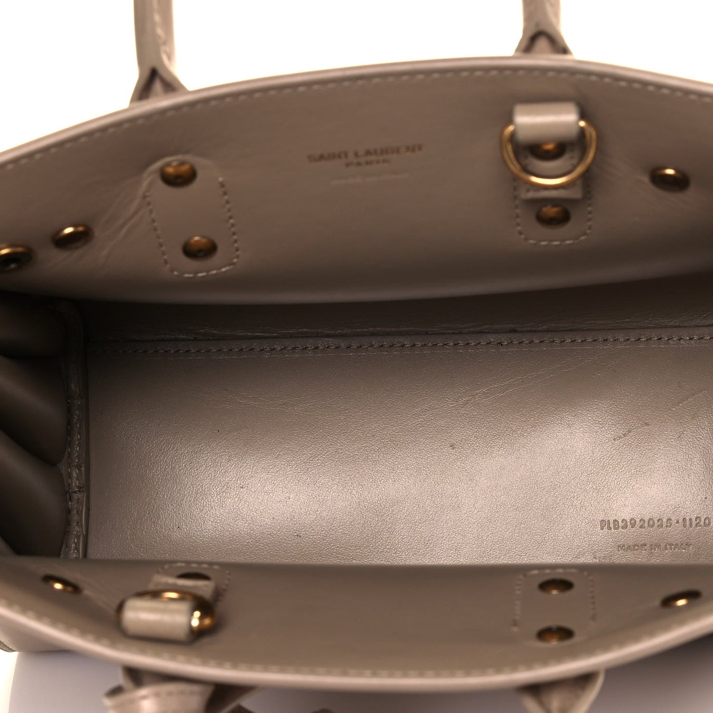 Calfskin Nano Sac De Jour Dark Beige