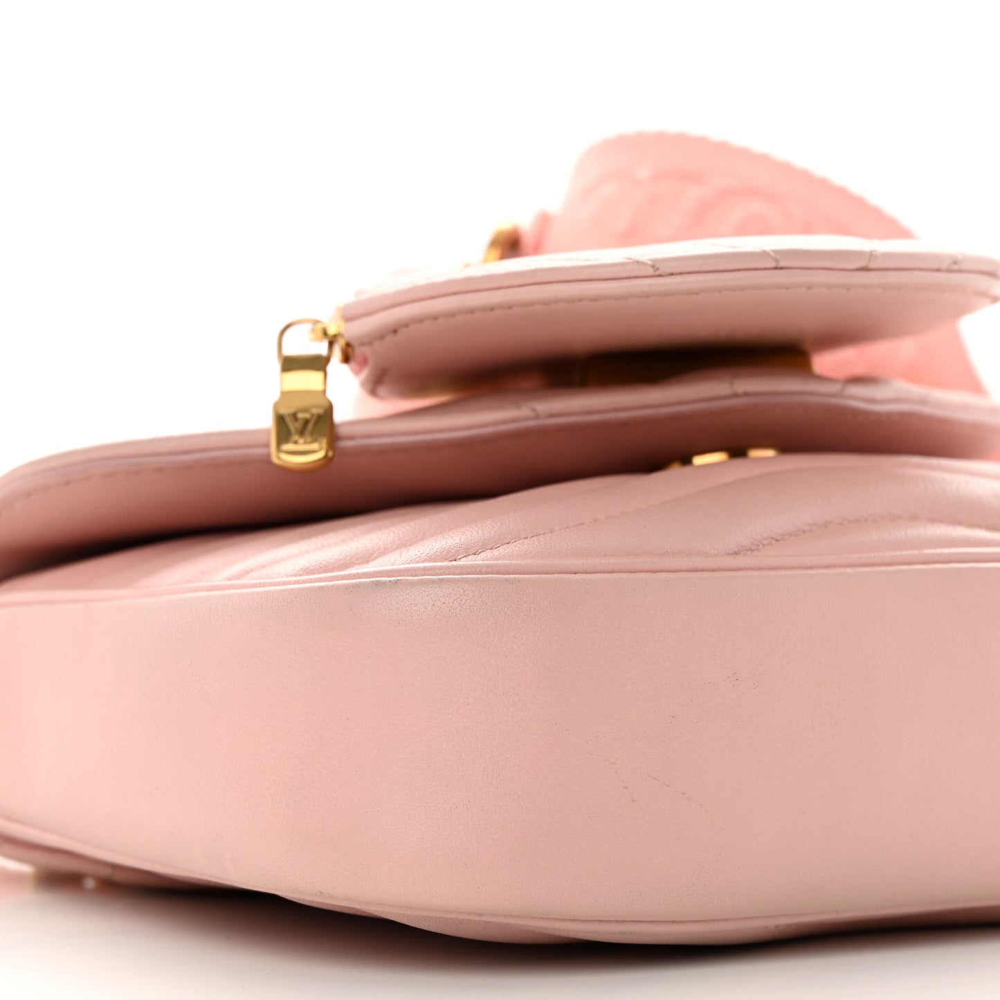 Calfskin New Wave Multi Pochette Rose Ballerine