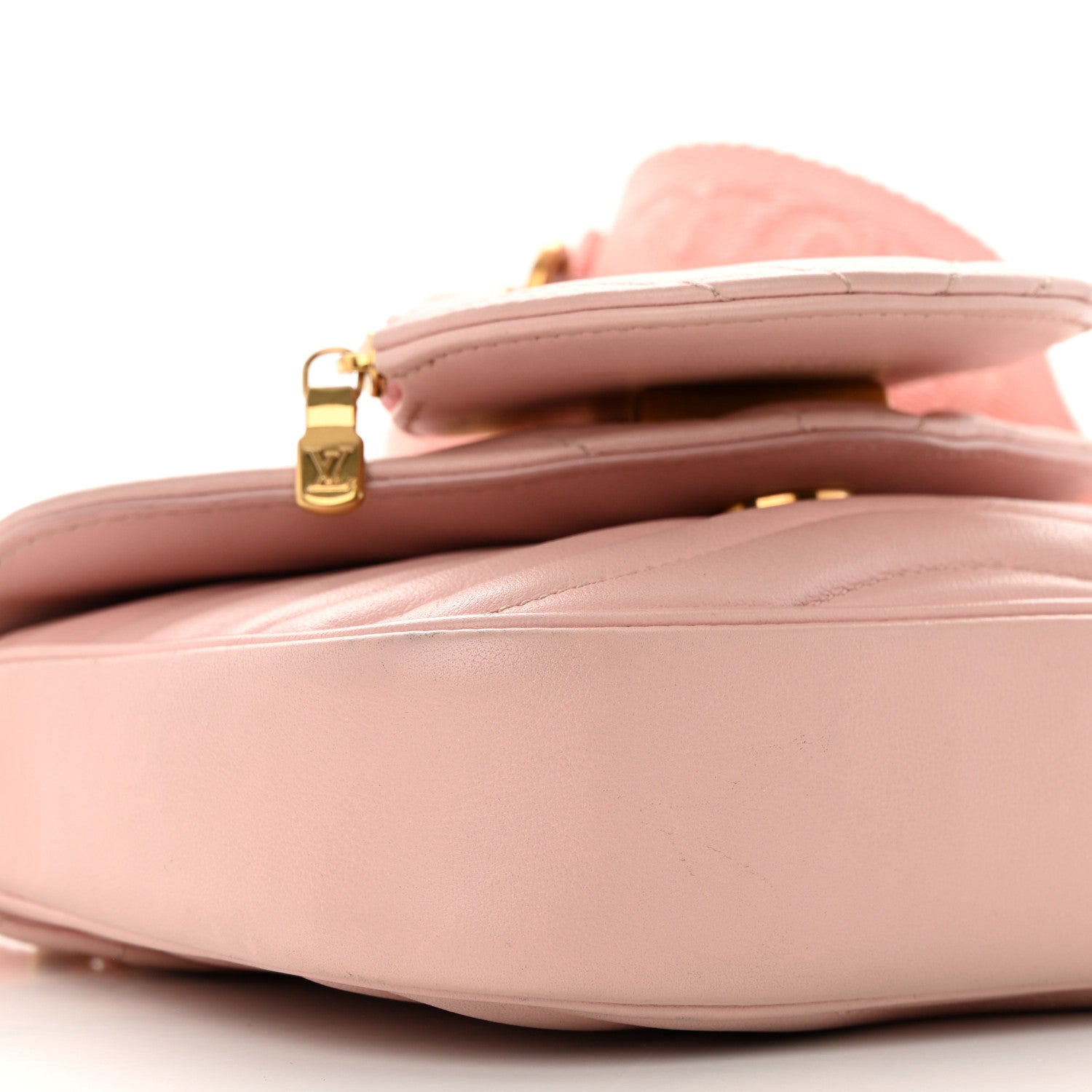 Louis Vuitton Calfskin New Wave Multi Pochette Rose Ballerine 8 of 15