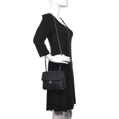 Chanel Lambskin Quilted Mini Square Flap Black 2 of 27