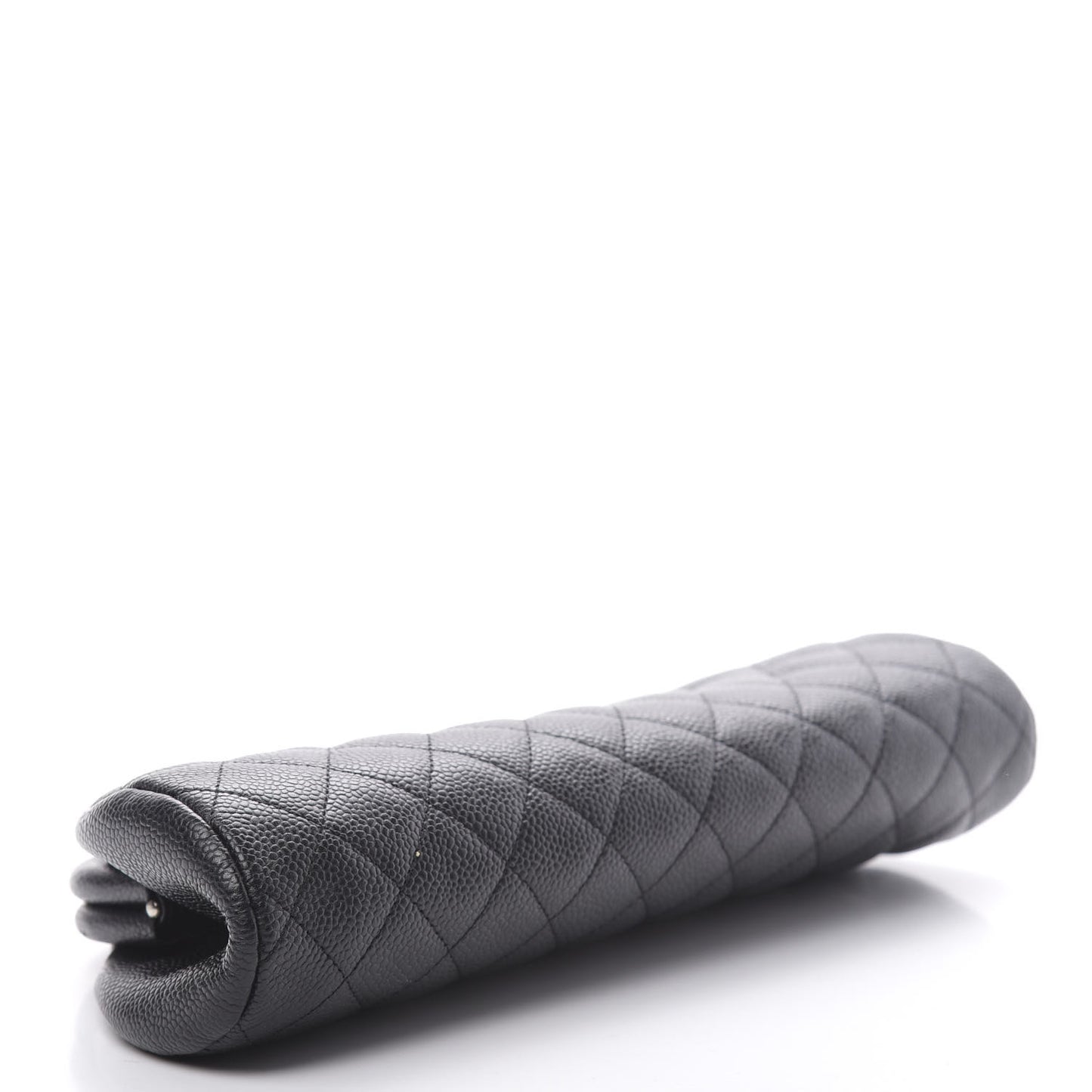 Caviar Quilted Timeless Clutch Black