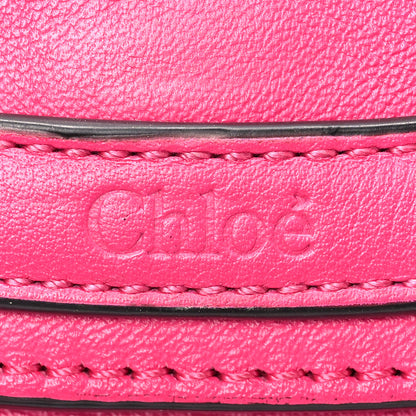 Chloe Calfskin Small Nile Bracelet Minaudiere Bag Fuchsia Rose 8 of 9